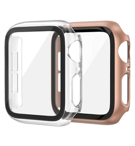 2 Pack Hard Pc Case Compatible With Apple Watch Series 6