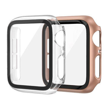2 Pack Hard Pc Case Compatible With Apple Watch Series 6