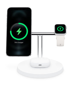 Belkin Boost Charge Pro 3 In 1 Wireless Charger With Magsafe