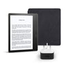 Kindle Oasis Essentials Bundle Includes Kindle Oasis 7in E Reader Amazon Leather Cover And Amazon 9w Power Adaptor